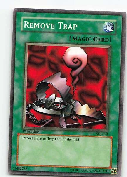 Remove Trap - Starter Deck: Joey #SDJ-034
