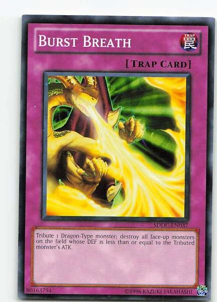 Burst Breath - Structure Deck: Dinosaur's Rage #SDDC-EN037