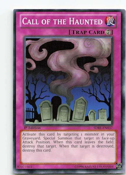 Call of the Haunted - Structure Deck: Saga of Blue-Eyes White Dragon #SDBE-EN037