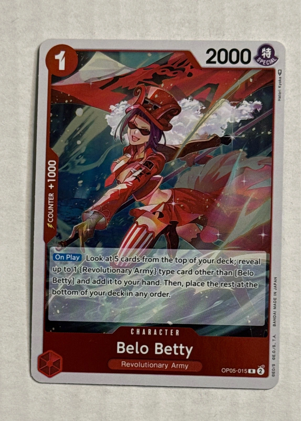 Belo Betty - Awakening of the New Era #OP05-015