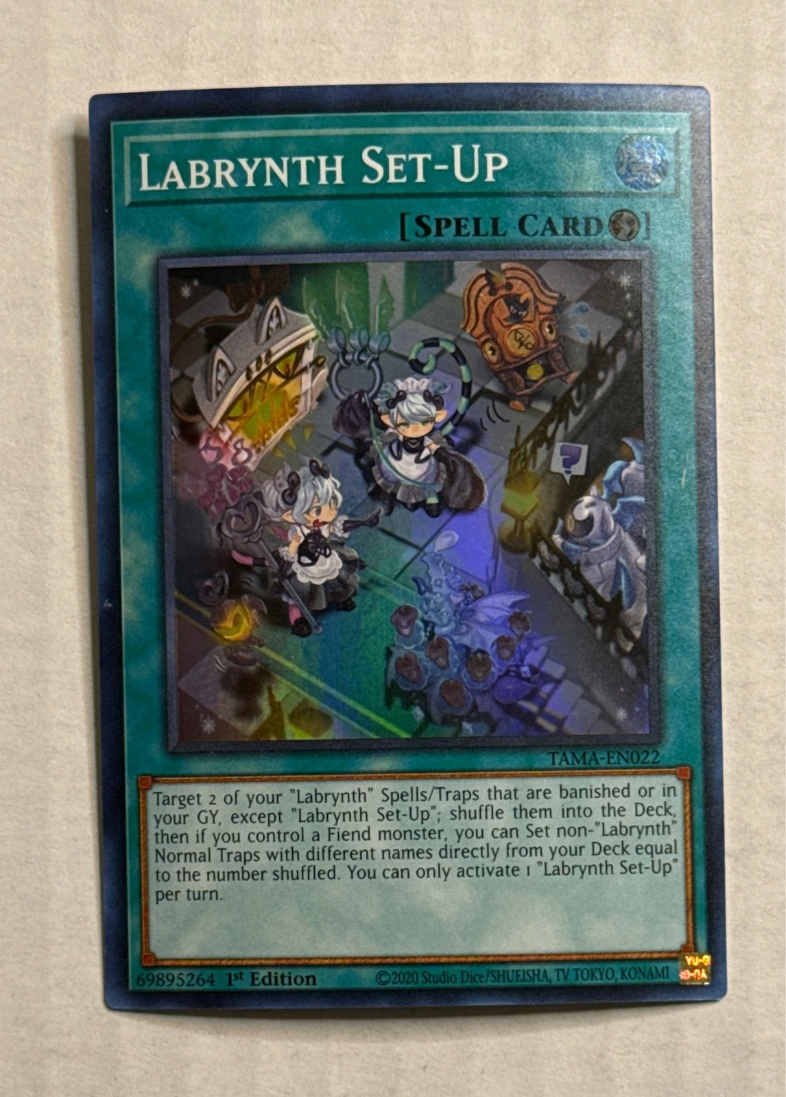 Labrynth Set-Up - Tactical Masters #TAMA-EN022