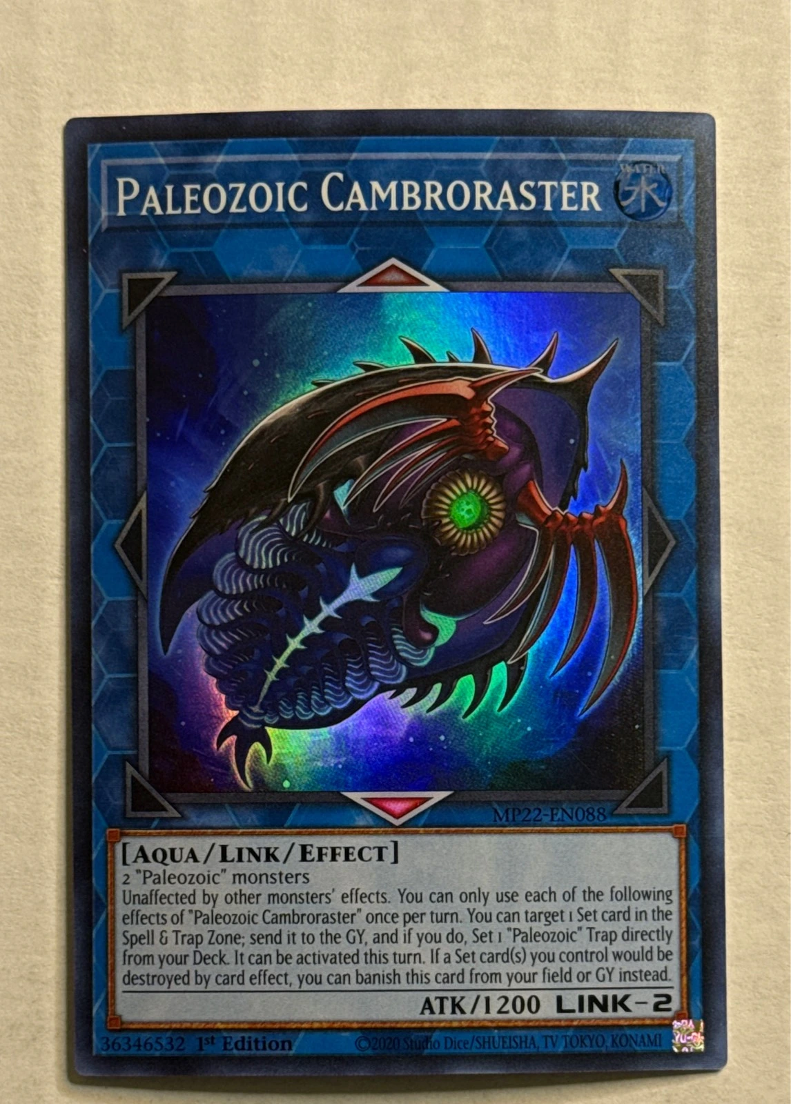 Paleozoic Cambroraster - 2022 Tin of the Pharaoh's Gods #MP22-EN088