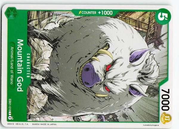 Mountain God - Extra Booster: Memorial Collection #EB01-018