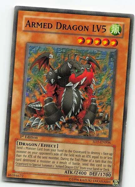Armed Dragon LV5 - Structure Deck: Dragon's Roar #SD1-EN006