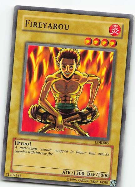 Fireyarou - Legend of Blue Eyes White Dragon #LOB-085