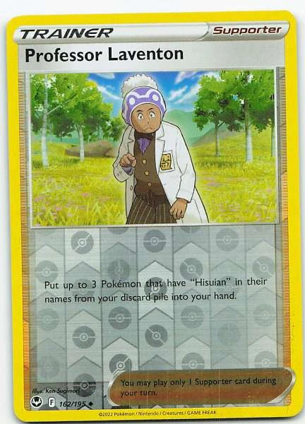 Professor Laventon - Silver Tempest #162/195