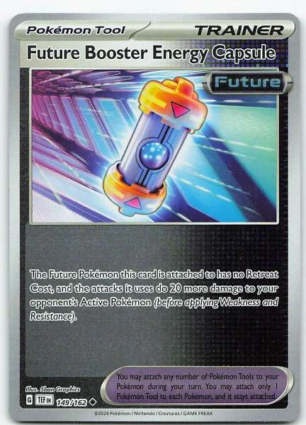 Future Booster Energy Capsule - Temporal Forces #149/162
