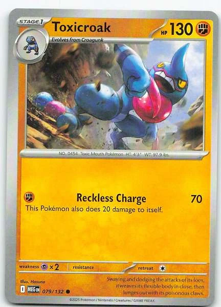 Toxicroak - Mega Evolution #079/132