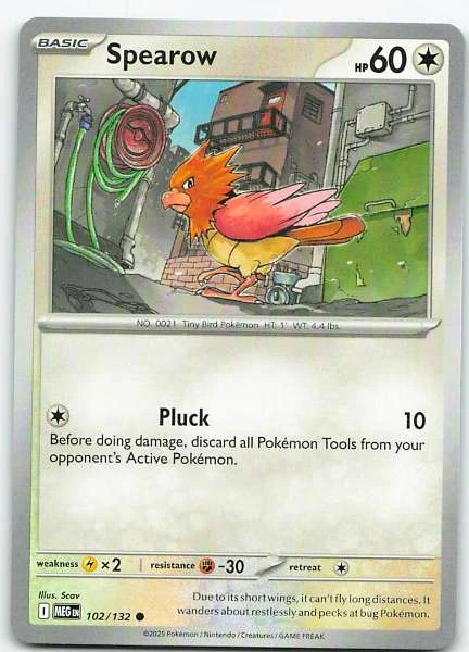 Spearow - Platinum #102/132
