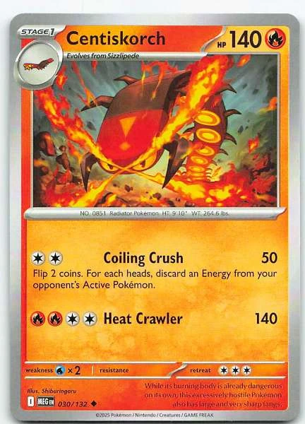 Centiskorch - Mega Evolution #030/132