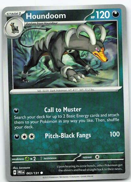 Houndoom - Prismatic Evolutions #063/131