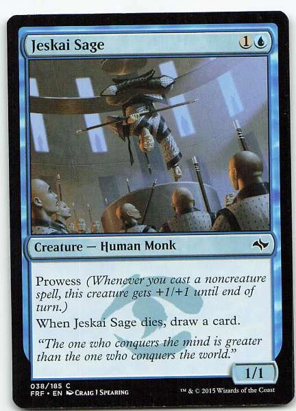 Jeskai Sage - Fate Reforged #038/185