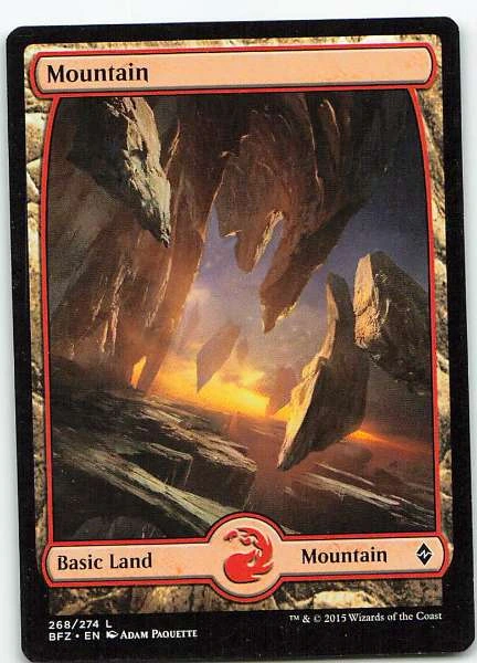 Mountain - Battle for Zendikar #268/274