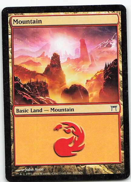Mountain - Mirrodin #300/306