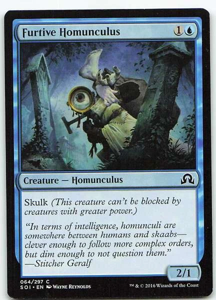 Furtive Homunculus - Shadows over Innistrad #064/297