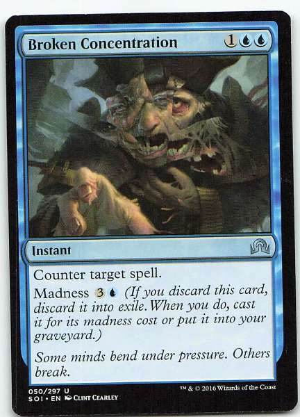 Broken Concentration - Shadows over Innistrad #050/297