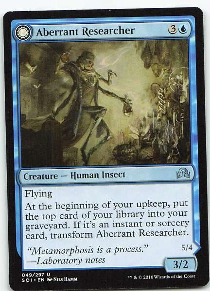 Aberrant Researcher // Perfected Form - Shadows over Innistrad #049/297