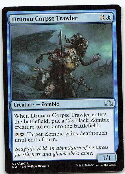 Drunau Corpse Trawler - Shadows over Innistrad #057/297
