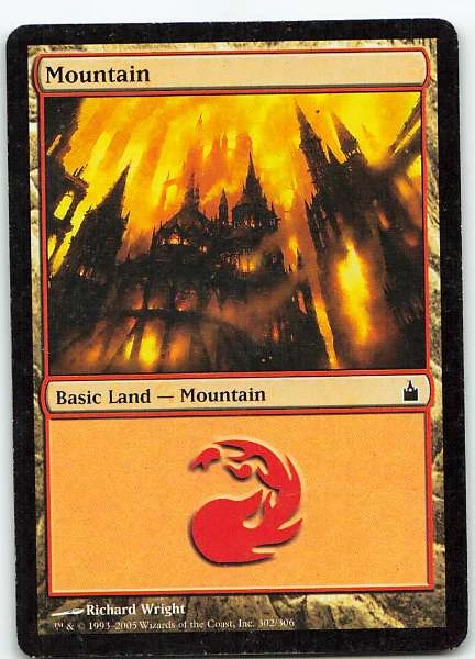 Mountain - Mirrodin #302/306