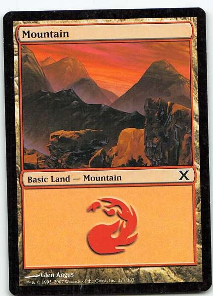 Mountain - Tenth Edition #377/383