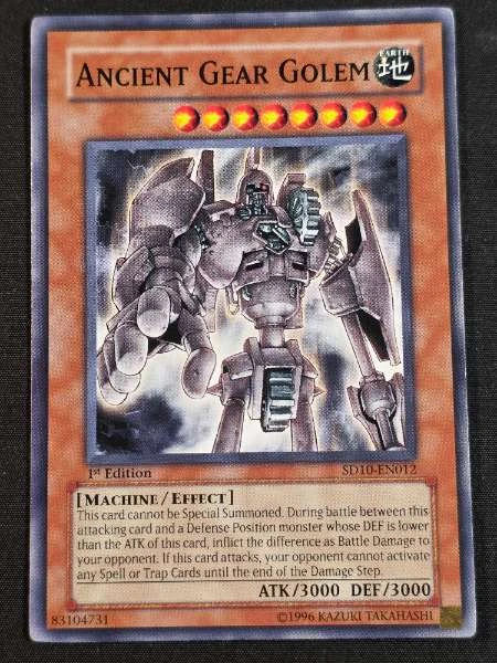 Ancient Gear Golem - Structure Deck: Machine Re-Volt #SD10-EN012
