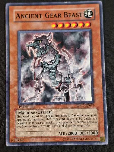 Ancient Gear Beast - Machine Re-Volt #SD10-EN013