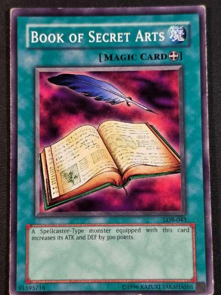 Book of Secret Arts - Legend of Blue Eyes White Dragon #LOB-043