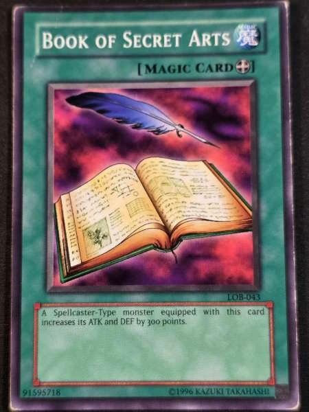 Book of Secret Arts - Legend of Blue Eyes White Dragon #LOB-043