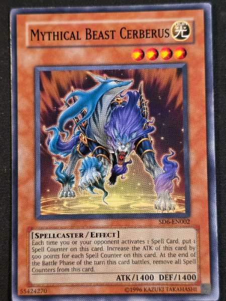 Mythical Beast Cerberus - Structure Deck: Spellcaster's Judgment #SD6-EN002