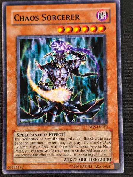 Chaos Sorcerer - Spellcaster's Judgment #SD6-EN012