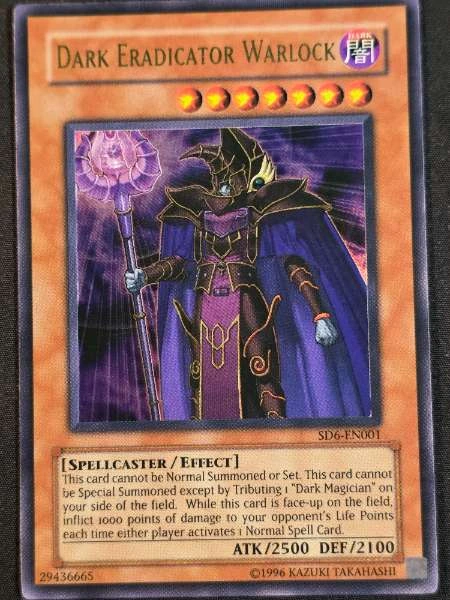Dark Eradicator Warlock - Structure Deck: Spellcaster's Judgment #SD6-EN001