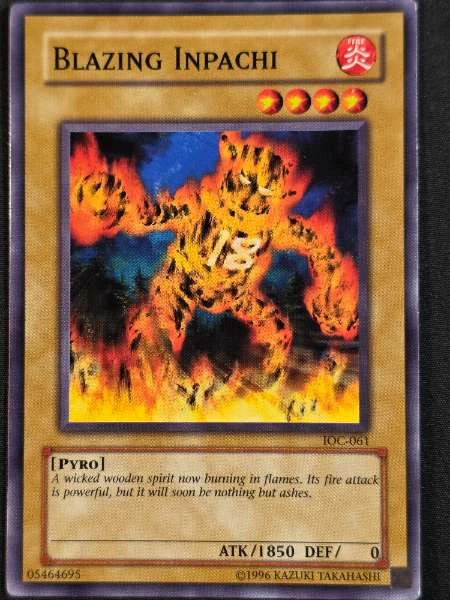 Blazing Inpachi - Invasion of Chaos #IOC-061