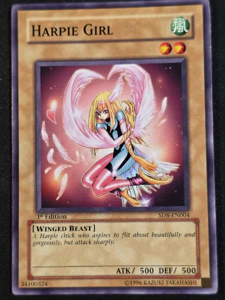 Harpie Girl - Spellcaster's Judgment #SD8-EN004