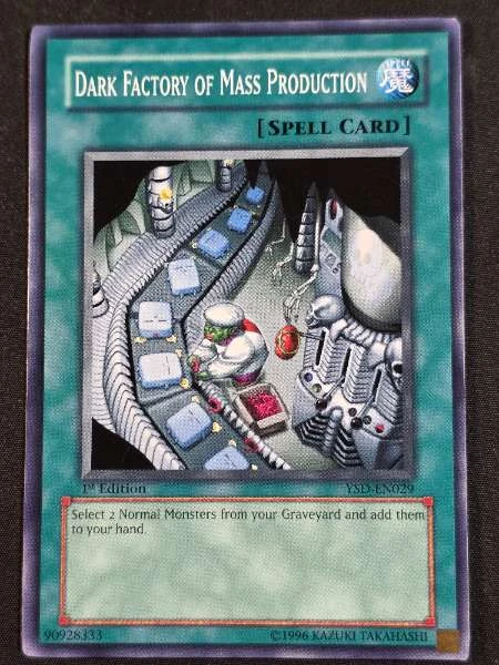 Dark Factory of Mass Production - Starter Deck 2006 #YSD-EN029