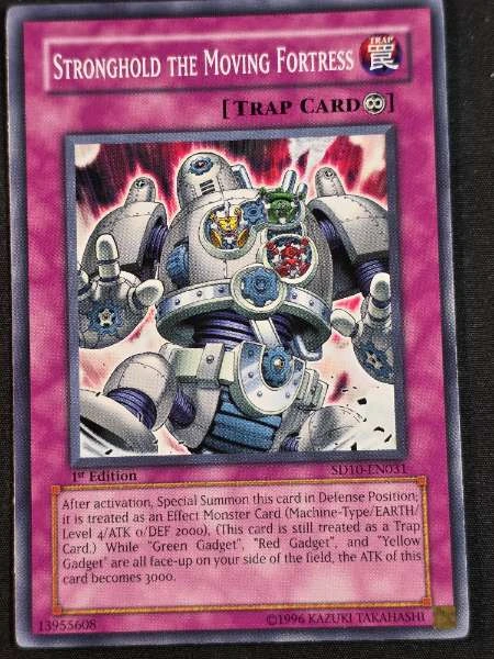 Stronghold the Moving Fortress - Machine Re-Volt Structure Deck #SD10-EN031