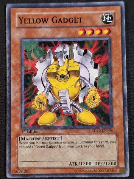 Yellow Gadget - Machine Re-Volt #SD10-EN008