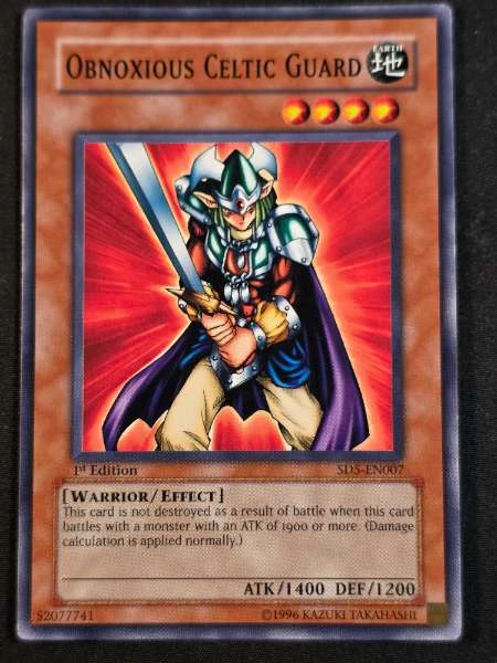 Obnoxious Celtic Guard - Warrior's Triumph #SD5-EN007