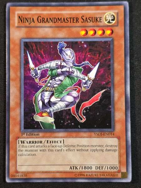 Ninja Grandmaster Sasuke - Starter Deck: Jaden Yuki #YSDJ-EN014