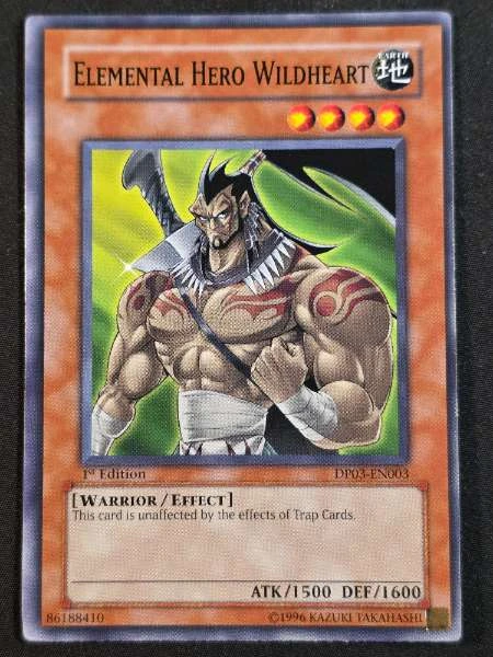 Elemental Hero Wildheart - Duelist Pack 3: Jaden Yuki 2 #DP03-EN003
