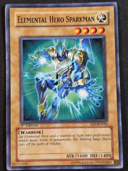 Elemental Hero Sparkman - Starter Deck 2006 #YSD-EN010
