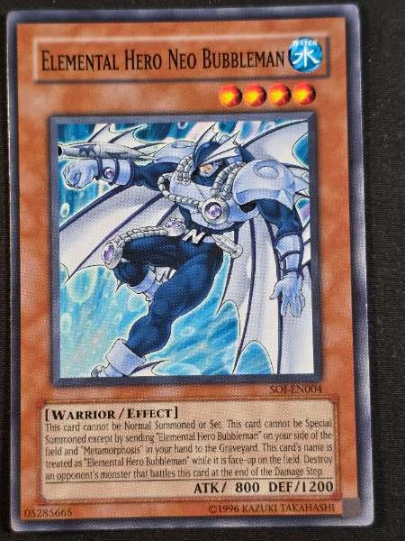 Elemental Hero Neo Bubbleman - Shadow of Infinity #SOI-EN004
