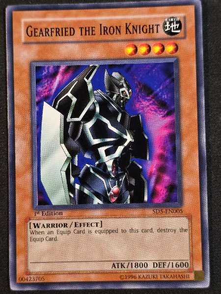 Gearfried the Iron Knight - Warrior's Triumph #SD5-EN005