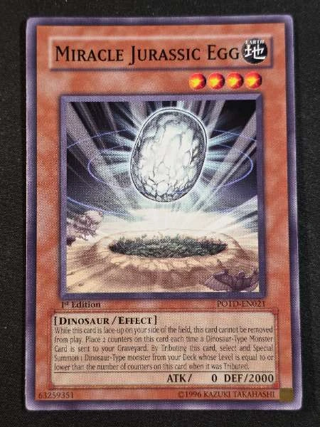 Miracle Jurassic Egg - Power of the Duelist #POTD-EN021