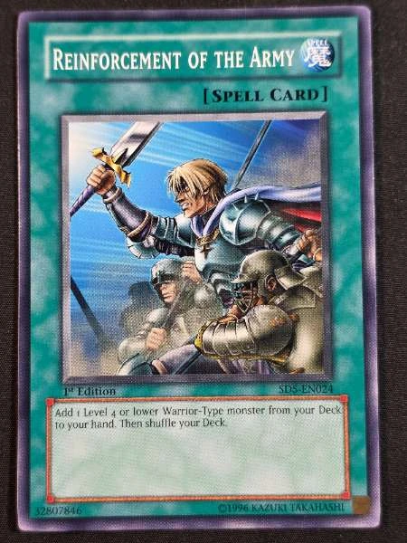 Reinforcement of the Army - Warrior's Triumph #SD5-EN024