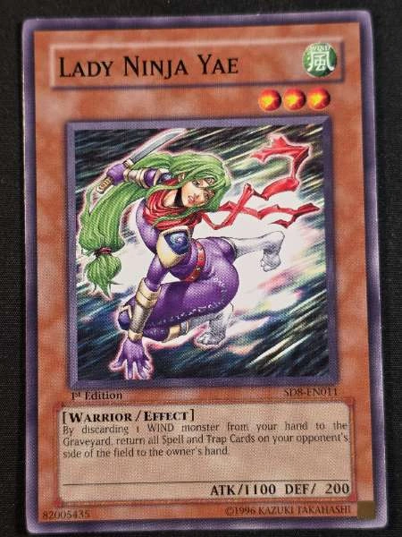 Lady Ninja Yae - Structure Deck: Lord of the Storm #SD8-EN011