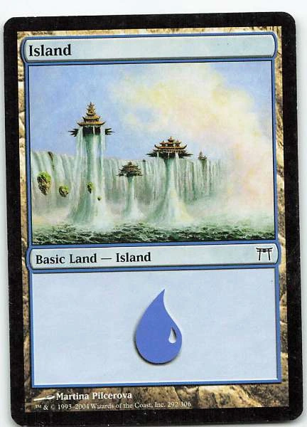 Island - Mirrodin #292/306