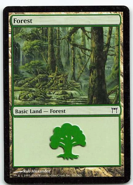 Forest - Champions of Kamigawa #305/306