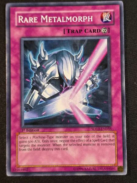Rare Metalmorph - Structure Deck: Machine Re-Volt #SD10-EN035