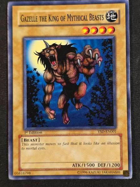 Gazelle the King of Mythical Beasts - Starter Deck 2006 #YSD-EN001