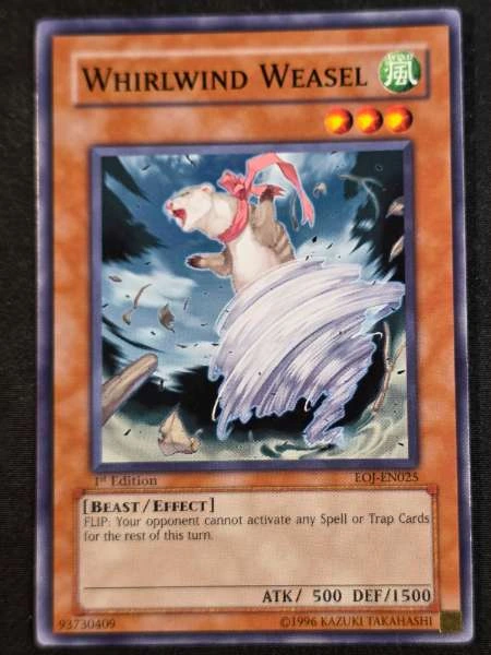 Whirlwind Weasel - Enemy of Justice #EOJ-EN025
